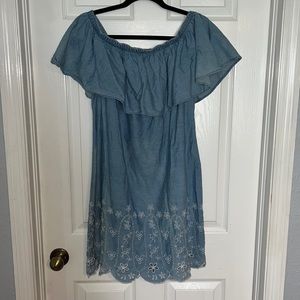 Off the shoulder dress